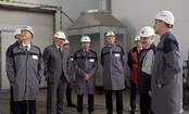 Губернатор Свердловской области Денис Паслер с рабочим визитом посетил завод «Хромпик» в Первоуральске