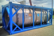Курганхиммаш выпустил первые в России оффшорные танк-контейнеры для соляной кислоты