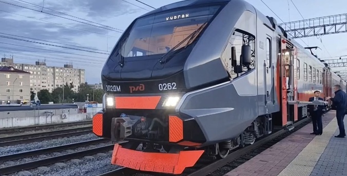 Новый комфортный электропоезд соединит Курган и Челябинск