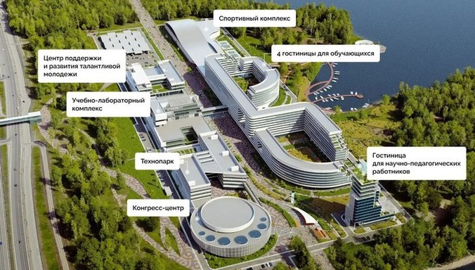 Строительство девяти объектов Межуниверситетского кампуса мирового уровня в Тюмени начнется в уже июле
