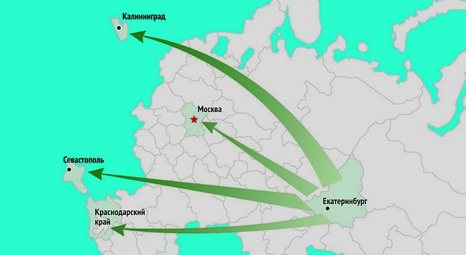 Уральцы назвали города России, где хотели бы жить в случае переезда