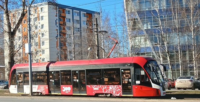 Пассажиропоток транспорта Перми снизился до 51,2 млн человек
