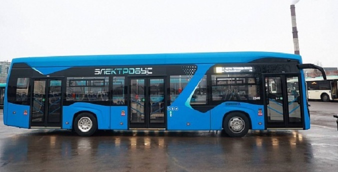 Инновационный электробус тестируют в Санкт-Петербурге