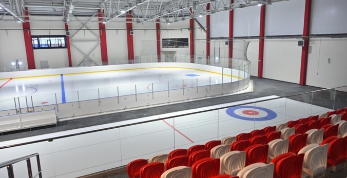 Ледовая арена с первой площадкой для керлинга открылась в Перми