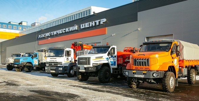 Логистический центр стоимостью миллиард рублей открыл автозавод «Урал» в Челябинской области