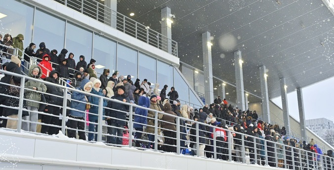 Обновленный стадион «Юность» открыли в Перми