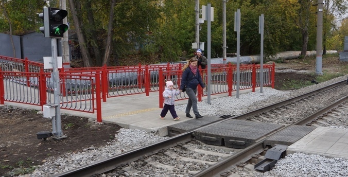 В черте Первоуральска обустроят современный пешеходный переход через железнодорожные пути