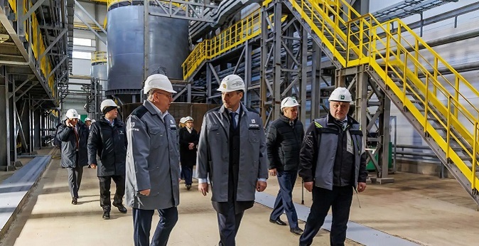 На заводе «Хромпик» успешно выполнен предварительный запуск оборудования нового цеха по производству хромового ангидрида