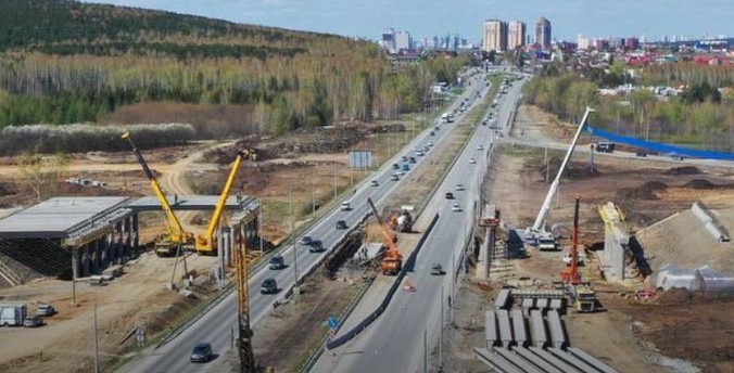 С 14 июля меняется схема выезда с ЕКАД на Челябинский тракт