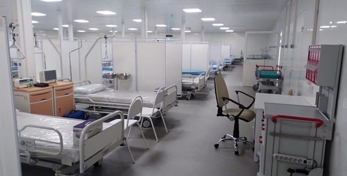 В «Екатеринбург-Экспо» с 10 июля начнет работать медицинский мобильный комплекс на 50 коек