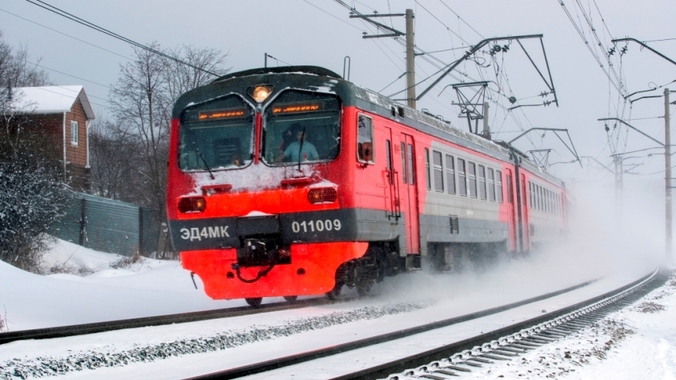 Порядок курсирования пригородных поездов в Свердловской области изменится в новогодние праздники