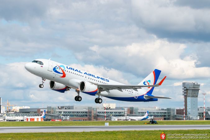 «Уральские авиалинии» получили третий Airbus neo