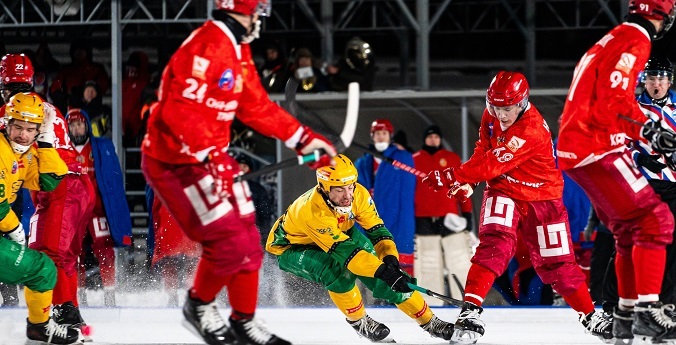 В Первоуральске дан старт Чемпионату России 2025/2026  по хоккею с мячом