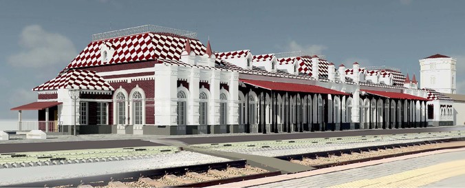 У «старого» вокзала в Екатеринбурге (музей СвЖД) появится платформа для ретро-поезда «Уральский экспресс»