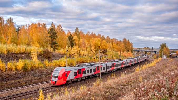 Порядок курсирования пригородных поездов «Ласточка» в Свердловской области изменится в праздничные выходные ноября
