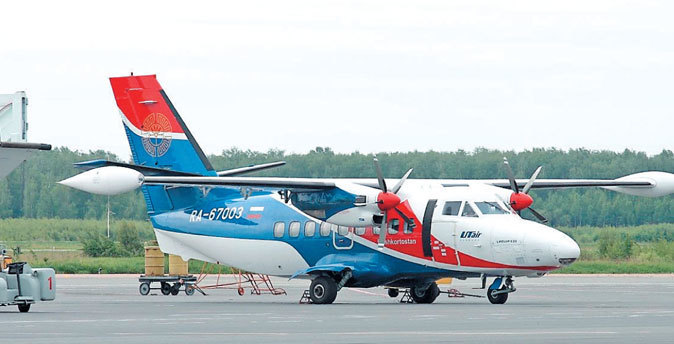 Четыре самолета L-410 планирует поставить в 2021 году Уральский завод гражданской авиации