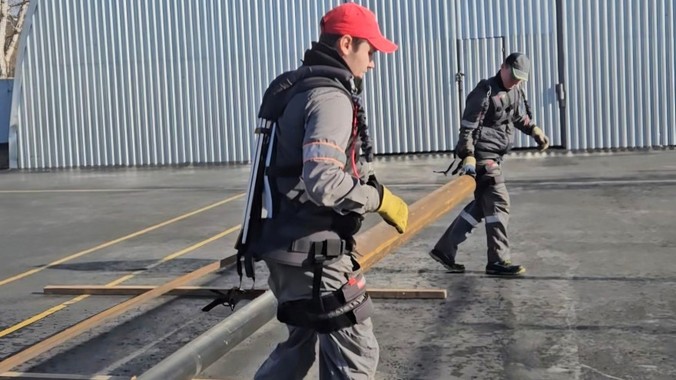 Промышленные экзоскелеты приходят на помощь работникам в подразделениях СвЖД