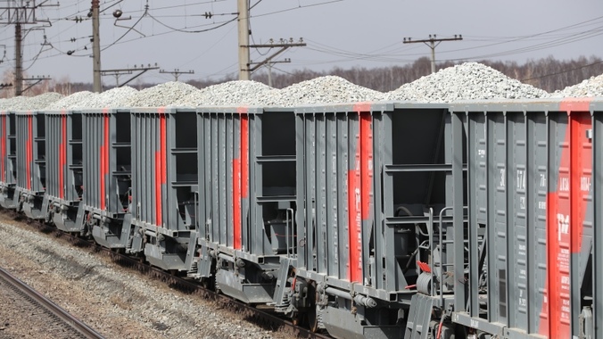 Перевозки щебня с карьеров севера Свердловской области по железной дороге выросли на треть в 1 квартале