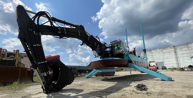 Серийное производство амфибий для очистки водоемов начал челябинский завод