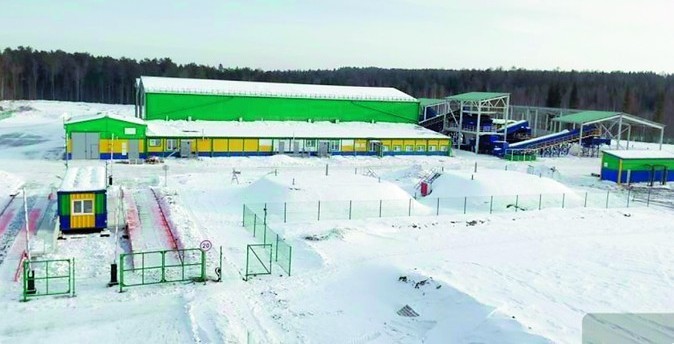 Мощнейший мусоросортировочный завод построен на севере Свердловской области
