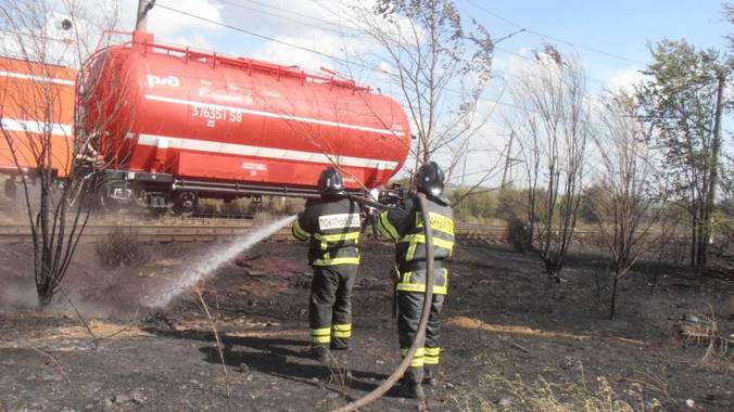 СвЖД обновила пожарные поезда в преддверии пожароопасного сезона