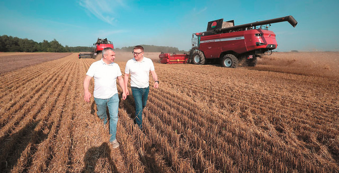 Уборочная компания в Челябинской области завершена с отличными результатами