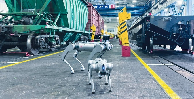 Искусственным интеллектом наделят робопсов-железнодорожников