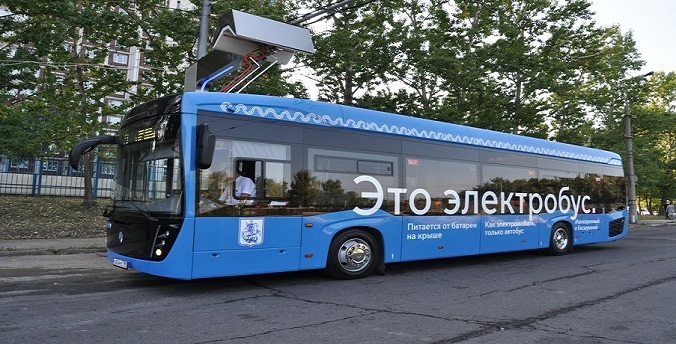 Башкирский электробус тестируют в Калужской области