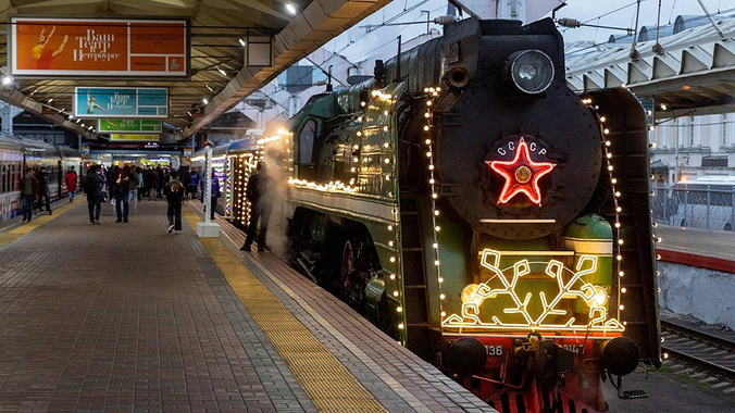 Поезд Деда Мороза в этом году сделает остановки в трех городах Свердловской области