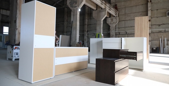 В Кургане запустили новую линию по производству мебели
