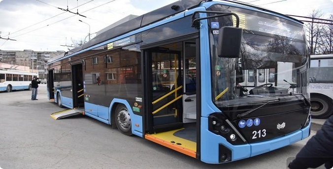Екатеринбург получил партию троллейбусов с автономным ходом из Белоруссии