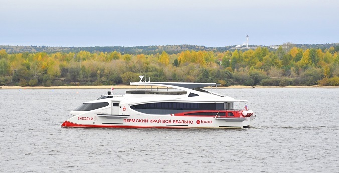 Электрокатамаран снова будет курсировать до Закамска