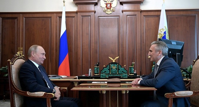 Путин назначил врио губернатора Тюменской области