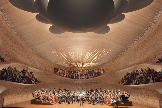 Участок под новый концертный зал по проекту бюро Zaha Hadid Architects Свердловская филармония оформит на себя до конца 2021 года