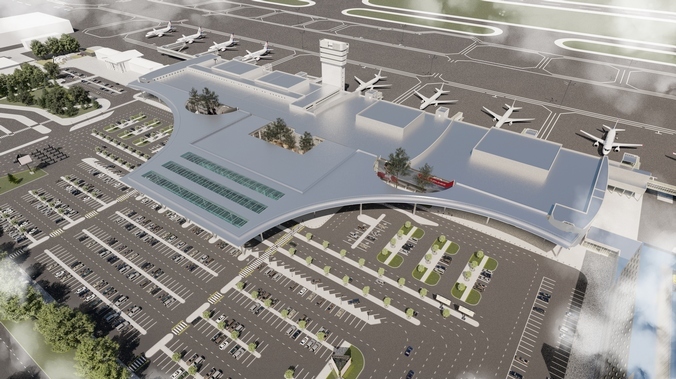 Показываем будущее аэропорта Кольцово в картинках