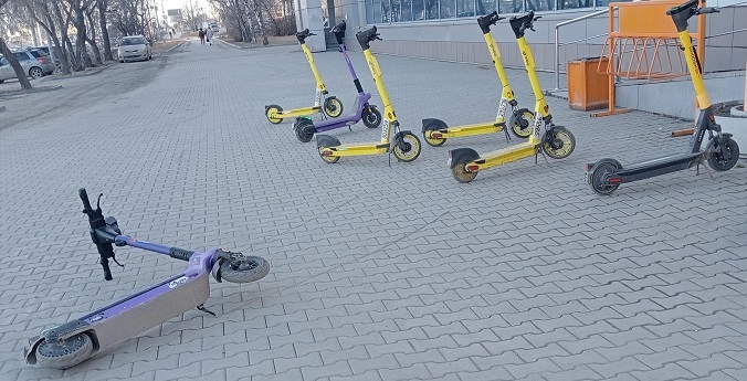 Количество электросамокатов предложила ограничить операторам мэрия Екатеринбурга
