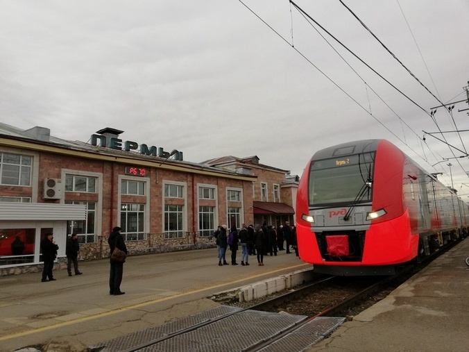 Электропоезда «Ласточка» заменили обычные электрички в Пермском крае