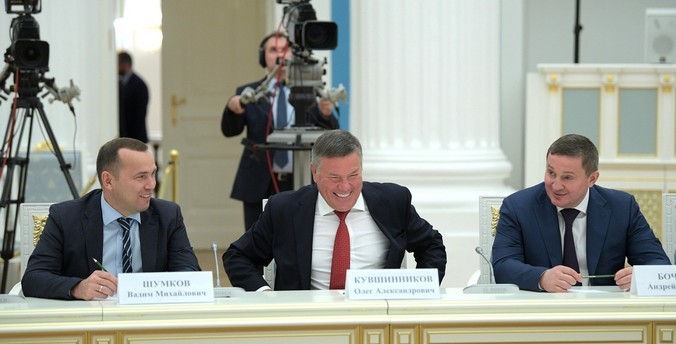 Путин встретился с губернаторами