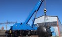 Работу самого мощного в России стрелового железнодорожного крана продемонстрировала челябинская компания
