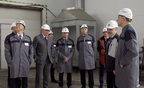 Губернатор Свердловской области Денис Паслер с рабочим визитом посетил завод «Хромпик» в Первоуральске