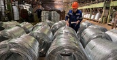 Производство оцинкованной проволоки возобновили на Белорецком металлургическом комбинате