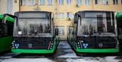Больше 100 новых автобусов прибыли в Екатеринбург