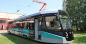 Партию новых низкопольных трамваев в Липецк поставил УКВЗ