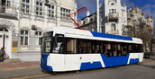 Уралтрансмаш поставил первые трамваи в Евпаторию