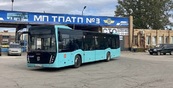 Газомоторный автобус НЕФАЗ передали в Тольятти для проведения тестовой эксплуатации