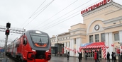 В Екатеринбург прибыл первый пригородный поезд «Орлан» из Челябинска