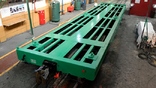 Уралвагонзавод сертифицировал железнодорожную платформу с защитным механизмом от опрокидывания контейнера